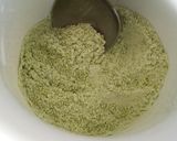抹茶餡と抹茶キャラメル入り中華まん♪作り方1写真