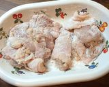 揚げ焼き鶏もも肉のみぞれ添え♪作り方3写真