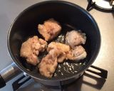 揚げ焼き鶏もも肉のみぞれ添え♪作り方4写真