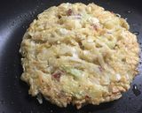 ある物だけdeさくふわっ♡お好み焼き作り方5写真