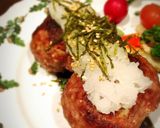 ＊材料3つふっくらハンバーグ＊作り方3写真