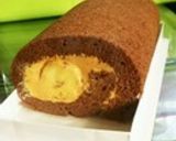 絶品♪　キャラメルクリーム☆ロールケーキ作り方33写真