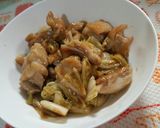 鶏肉と白菜のオイスター炒め作り方6写真