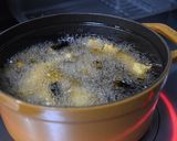 ストウブで揚げ物ふわふわ山芋の海苔巻揚げ作り方6写真