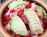 野菜たっぷりの長芋とろろ鍋作り方4写真