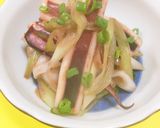 つまみ！イカネギバター！作り方6写真