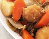 油揚げに肉じゃが入れて揚げました♬作り方1写真