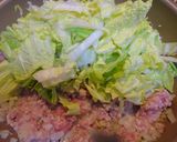 白菜のミートソースグラタン作り方1写真