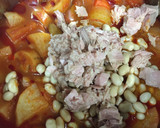 ☆根菜と大豆とツナのトマト煮込み☆作り方3写真
