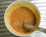 調理師さんの小松菜と豚肉のゴマ味噌炒め作り方2写真