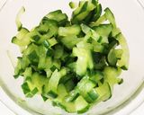 切り干し大根と枝豆のカラフルサラダ作り方3写真
