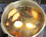 調理師さんの鶏手羽先と卵の照り煮作り方5写真