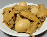 調理師さんの鶏手羽先と卵の照り煮作り方7写真