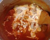 HBで簡単！ナンとバターチキンカレー♪作り方5写真