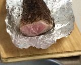 バーナーで簡単！本格ローストビーフ♪作り方5写真