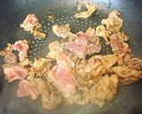 白菜と豚肉の中華あんかけ丼★作り方3写真