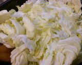 キャベツとレンコンの挽き肉炒め。作り方4写真
