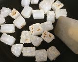蒟蒻で＊もちもち＊みたらし団子風作り方3写真