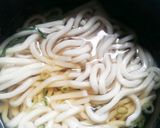 牛肉うどんの卵とじ♪とろみつゆで作り方2写真