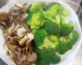 簡単！ブロッコリー舞茸の卵サラダ作り方2写真