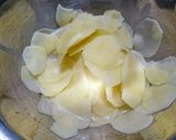 じゃがいもマヨネーズのミルフィーユ焼き作り方3写真
