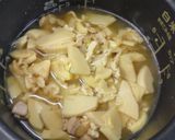 風味豊かなもっちり✿たけのこご飯✿作り方4写真