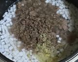 醤油の香り引き立つカブのそぼろご飯作り方5写真