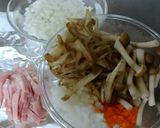 ご飯で作るちょぴり和風な根菜リゾット作り方2写真