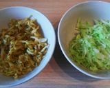 天むすのような＊チキンカツおむすび作り方8写真