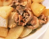 早くて美味い♡大根と豚肉の炒め煮！作り方3写真