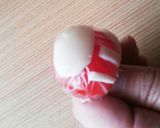 天むすのような＊チキンカツおむすび作り方10写真