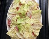 電子レンジで簡単・白菜と豚肉の重ね蒸し作り方4写真