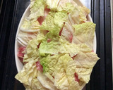 電子レンジで簡単・白菜と豚肉の重ね蒸し作り方4写真