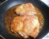 鶏もも肉の粒マスタード照り焼き作り方5写真