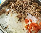 我が家のしっかり鶏つくね(鍋用)作り方2写真