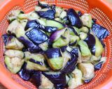 ハマる美味しさ☆茄子のカラシ漬け作り方2写真