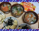 おでん種つみれ余ったら→つみれ汁♥作り方2写真