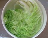 レンジで簡単☆ウインナー入りロール白菜。作り方3写真