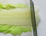 レンジで簡単☆ウインナー入りロール白菜。作り方4写真