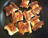 簡単！おつまみ！チーズとりんごの揚げ焼き作り方4写真