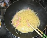 サッパリ★オレンジ☆カルボナーラ★作り方5写真