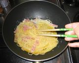 サッパリ★オレンジ☆カルボナーラ★作り方6写真
