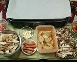 ホットプレートでぎゅうぎゅう焼き♪作り方1写真