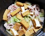 白菜と厚揚げ煮物～調味料は2つだけ第5弾作り方2写真