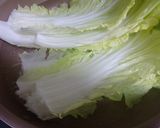 白菜のハム包みチーズクリームソース作り方2写真