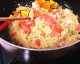 冬にぴったり(?) ラーメンリゾット!w作り方4写真