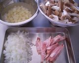 旬野菜でコクな、きのこリゾット☆作り方1写真