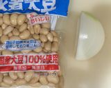 肉卵なし★大豆の水煮ふわふわハンバーグ作り方1写真