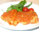 簡単！鶏もも肉のトマト味♪クリスマス夕食作り方12写真