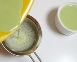 簡単*抹茶プリン作り方5写真